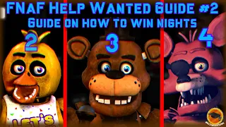 How to beat FNaF VR - FNaF 1 Night 2 + 3 + 4 Walkthrough | FNaF Academy