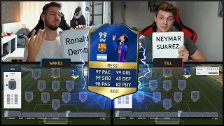 FIFA 17 TOTS 99 MESSI SQUAD BUILDER SHOWDOWN vs FIFAGAMING 😱🔥😈