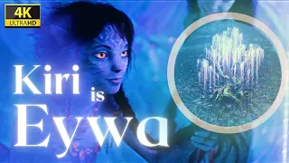 Avatar: The Way of Water Scenes 4K | Kiri x Eywa Scenes 4K