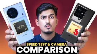 Vivo X90 5G vs iQOO 11 5G (SD 8 Gen 2 vs DM 9200) | Speed Test & Camera Comparison🔥