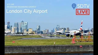 SDTV Fridays - London City Airport live - 17th March 2023