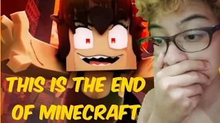 Zombie Girl Animated (Music Video Minecraft) (React)