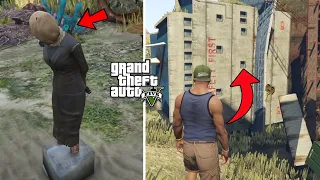 All Underwater Easter Eggs And Secrets in GTA 5 (No Water)