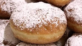 ПОНЧИКИ С ПОВИДЛОМ. Наши любимые./Delicate crispy jam donuts