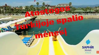 Saphir Hotel & Villas Konakli Alanya Turkey 2019 spalis 1 dalis