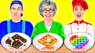 Кулинарный Челлендж: Я против Бабушки #2 | Секреты и гаджеты для кухни от RaPaPa Challenge