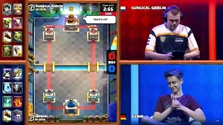 ¡Surgical Goblin vs Berin! - Duelo grandioso por la Crown Championship de Clash Royale - TheCryEc