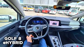 New Volkswagen Golf 8 eHybrid 2021 Test Drive Review POV