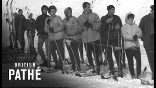 Skiing On Zugspitze Plateau (1960)