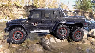 SPLASH TEST - Mercedes Benz G 63 AMG - 6x6 Traxxas TRX 6  | RC ADVENTURES