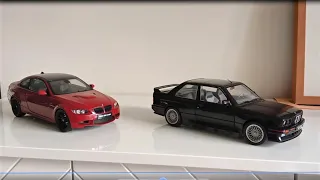 BMW E92 M3 & E30 M3 1/18