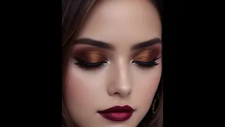 leatas eyes and lipstick makeup for girls