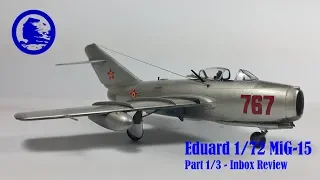 Eduard 1/72  MiG-15 Full Build (part 1/3 - Inbox review)