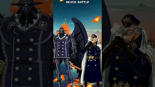 King VS Shiryu | Death Battle #onepiece #anime #shorts