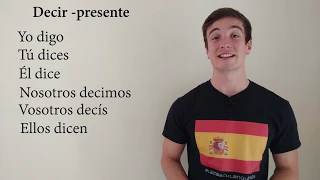 Decir -present tense (FUN examples) │Learn Spanish