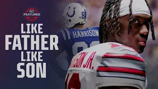 Marvin Harrison Sr. and Jr., like father, like son 🏈 | SC Featured