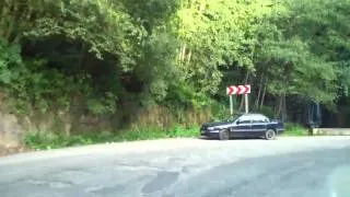 Romanian Roads - Potholes Transfagarasan to Vidraru Dam.