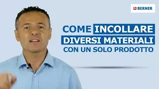 Come incollare diversi materiali con un solo prodotto