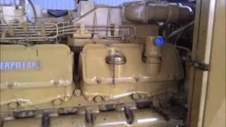 Caterpillar 3412 Diesel 720 HP Marine Engine