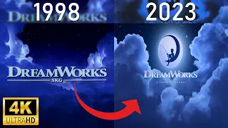 DreamWorks Logo Evolution (1998-2023) [4k]