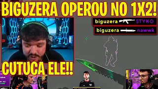 APOKÃO FICA MALUCO COM BIGUZERA FAZENDO CLUTCH NA FACA!