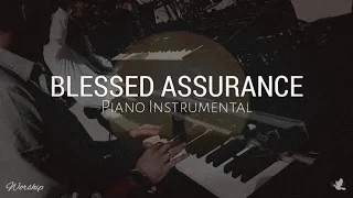 Blessed Assurance | Hymn | Instrumental Piano With Lyrics | Worship