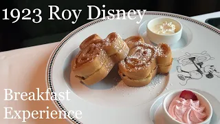 1923 Roy Disney Restaurant - Breakfast Experience aboard the Disney Wish