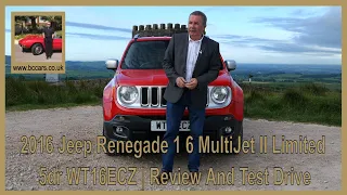 2016 Jeep Renegade 1 6 MultiJetII Limited 5dr WT16ECZ | Review And Test Drive