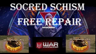 War Commander-  SOCRED SCHISM [ ULTRA BASE ] FREE REPAIR/ EASYWAY