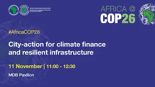 City-action for climate finance and resilient infrastructure