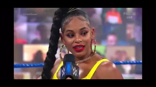 Bayley And Bianca Belair Face To Face Segment WWE Smackdown July 2, 2021