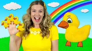 Lima Bebek Kecil | Lagu Anak & Lagu Anak | Belajar Menghitung Bebek Kecil