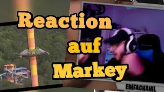 AUF Markey Achterbahn ging kaputt REAGIEREN - AniloReacts