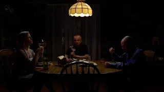 Jesse awkward diner scene at walters house breaking bad S5:E6