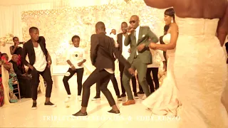 Triplets Ghetto Kid & Eddy Kenzo Perfoming At The Wedding