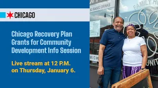 Chicago Recovery Plan Grants for Community Development Info Session