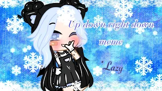 Up down right down meme/ lazy/ Live2D