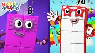 Numberblocks Best Moments Compilation | 123 - Learn to Count | Family Kids Cartoon