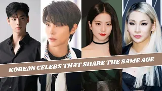 12 surprising pairs of Korean celebrities who share the same age