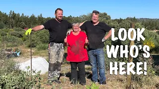LOOK WHO'S HERE! / OFF-GRID LIVING