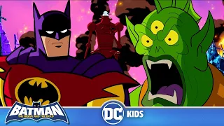 Batman: The Brave and the Bold | The Super-Powered Batman Gets to Work | @dckids
