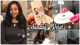 VLOG: SUNDAY RESET ROUTINE | WEEKLY PLANNING, MEAL PREP & CLEANING VLOG!