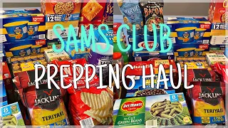 SAM’S CLUB PREPPING HAUL | LARGE FAMILY HAUL  | STOCK UP HAUL