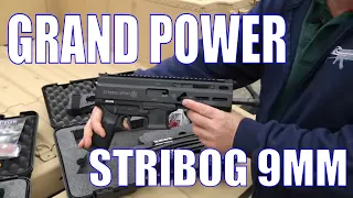 Grand Power Stribog 9mm Pistols With Brace at Atlantic Firearms