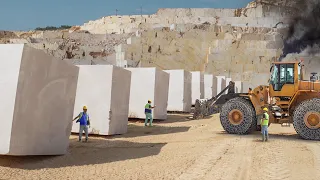 Inside Turkey’s Largest Stone Quarries Producing Million Tons of Marble Every Year