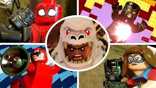 LEGO Marvel Super Heroes 2 Walkthrough Part 4 - Black Panther Hunts Down Klaw & Defeat Man-Ape