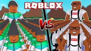 ARMY OF CLONES WAR IN ROBLOX