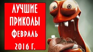 ПОДБОРКА ПРИКОЛОВ. СМЕШНЫЕ ПАДЕНИЯ. Февраль 2016 г