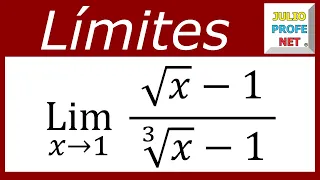 LÍMITES ALGEBRAICOS - Ejercicio 18