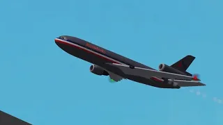 American Airlines Flight 191 (Roblox Crash Animation)